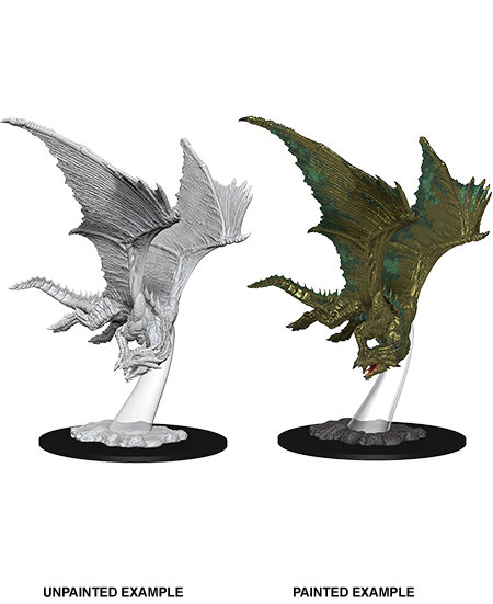 D&D Nolzur's Marvelous Miniatures: Young Bronze Dragon | Gamer Loot