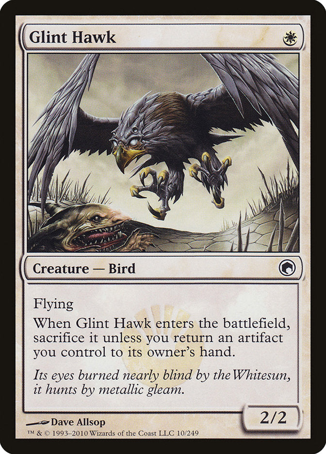 Glint Hawk [Scars of Mirrodin] | Gamer Loot