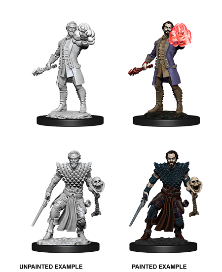 D&D Nolzur's Marvelous Miniatures: Human Warlock | Gamer Loot