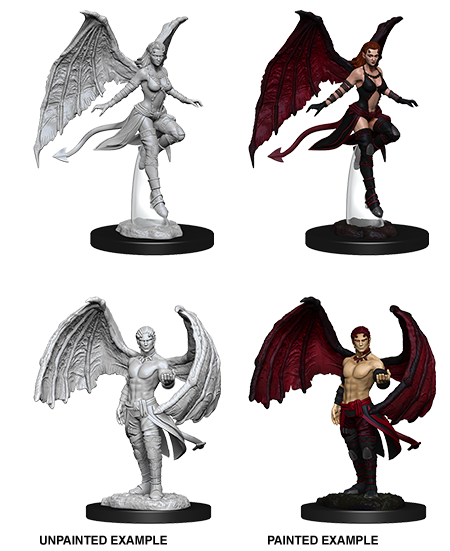 D&D Nolzur's Marvelous Miniatures: Succubus & Incubus | Gamer Loot