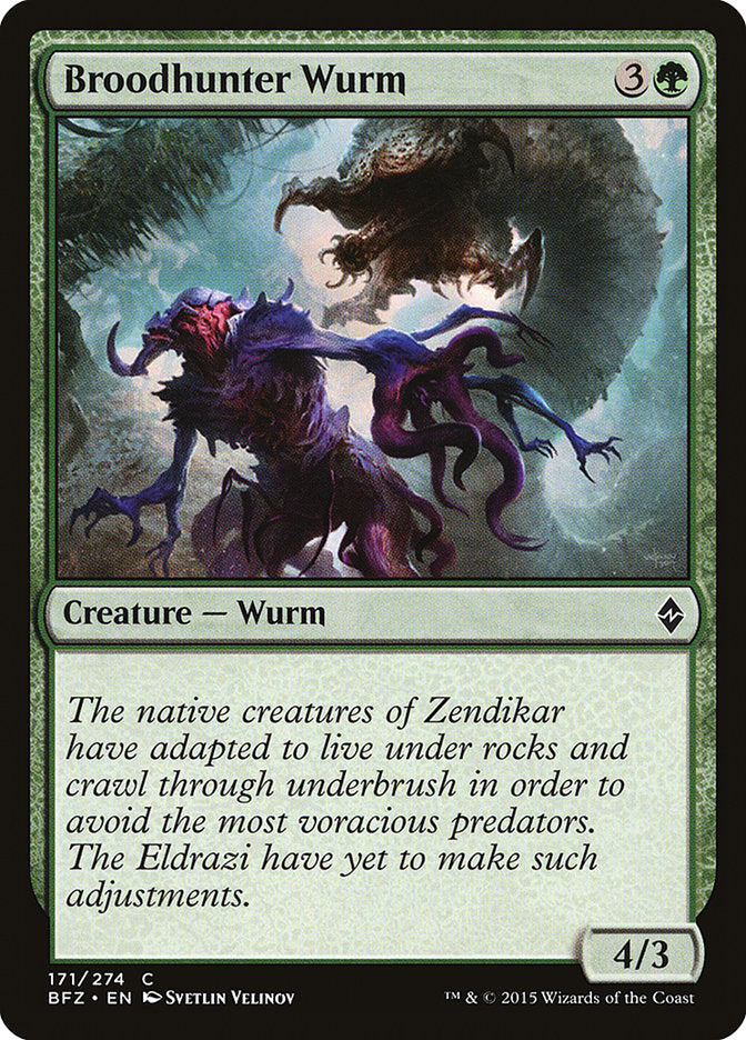 Broodhunter Wurm [Battle for Zendikar] | Gamer Loot