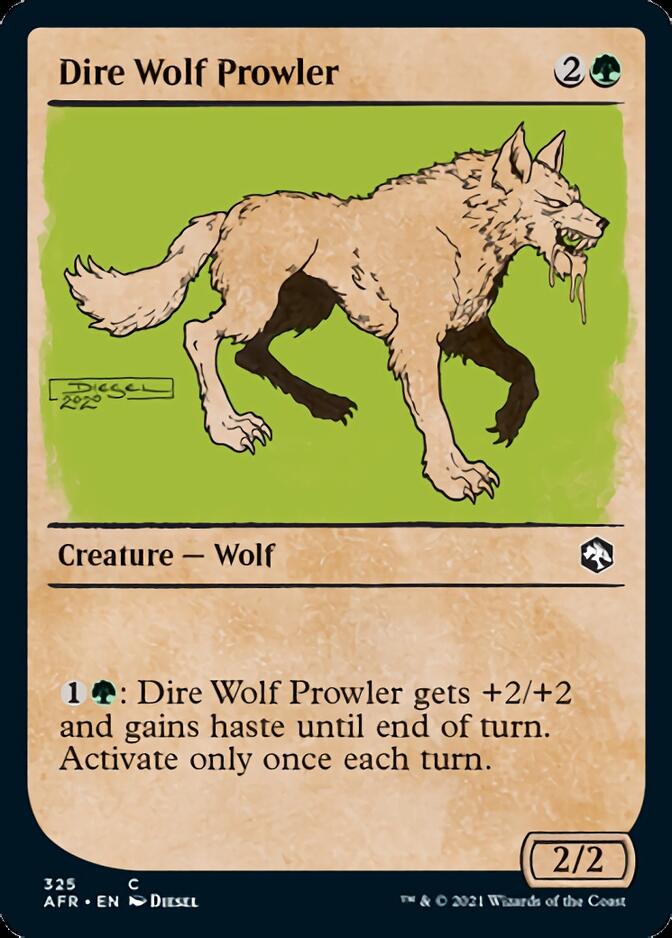 Dire Wolf Prowler (Showcase) [Dungeons & Dragons: Adventures in the Forgotten Realms] | Gamer Loot