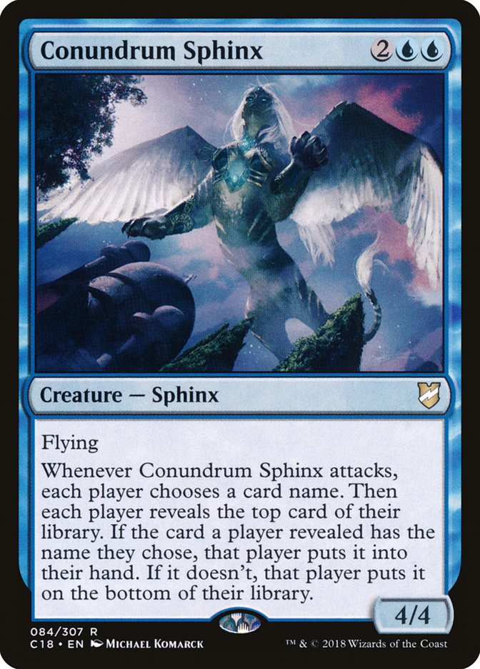 Conundrum Sphinx [Commander 2018] | Gamer Loot