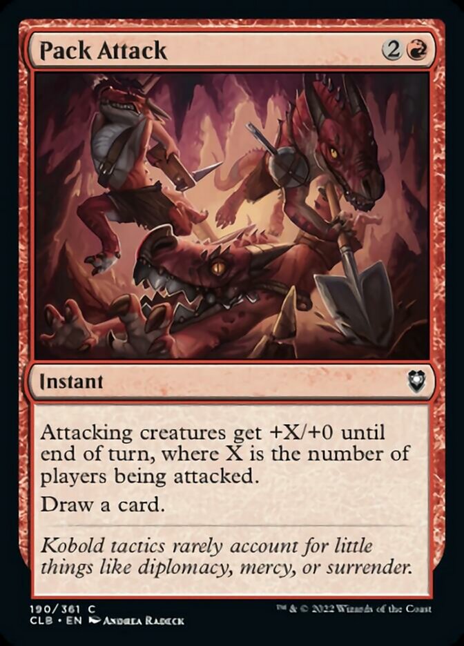 Pack Attack [Commander Legends: Battle for Baldur's Gate] | Gamer Loot