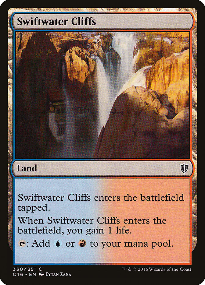 Swiftwater Cliffs [Commander 2016] | Gamer Loot