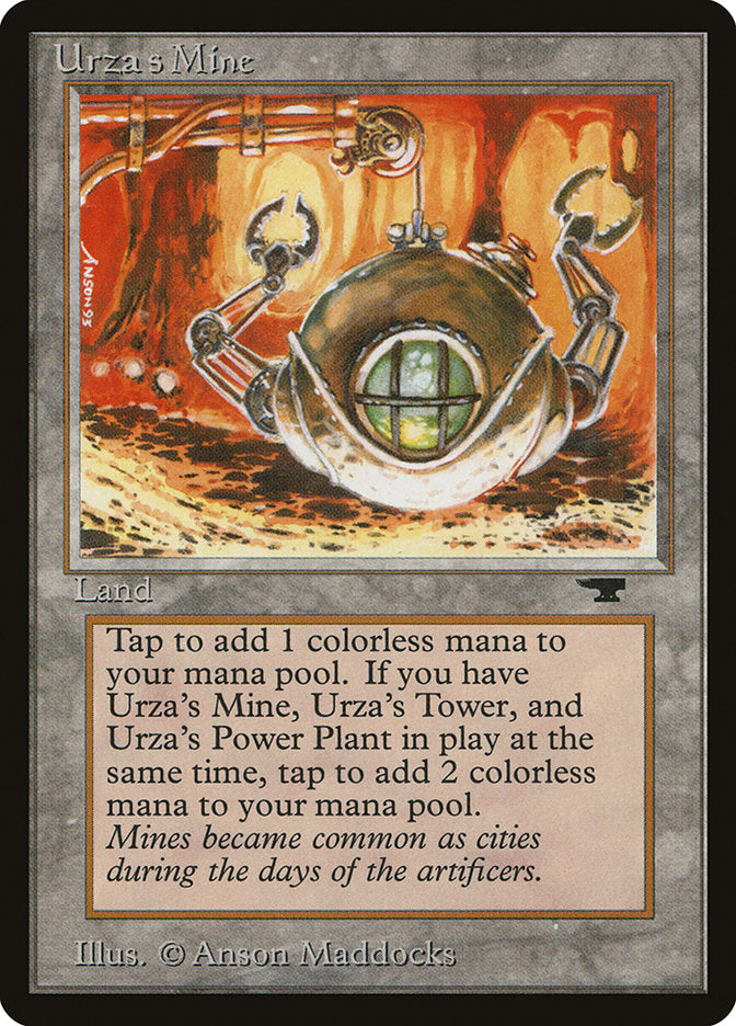 Urza's Mine (Orange Background) [Antiquities] | Gamer Loot