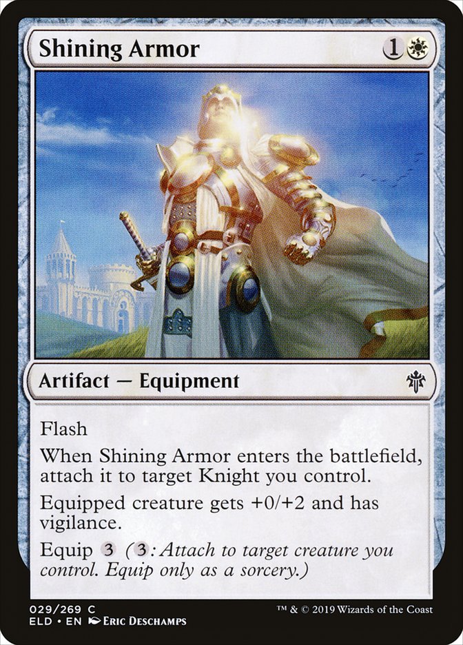 Shining Armor [Throne of Eldraine] | Gamer Loot