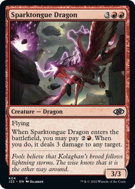 Sparktongue Dragon [Jumpstart 2022] | Gamer Loot