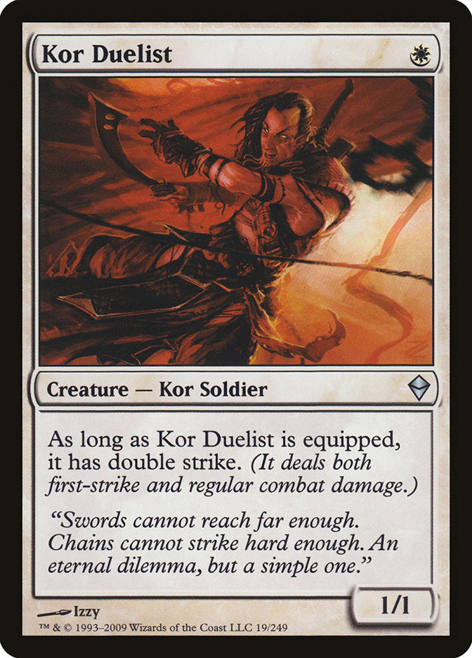 Kor Duelist [Zendikar] | Gamer Loot