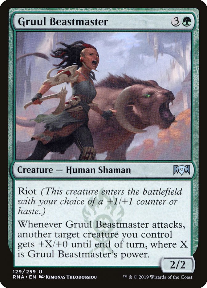 Gruul Beastmaster [Ravnica Allegiance] | Gamer Loot