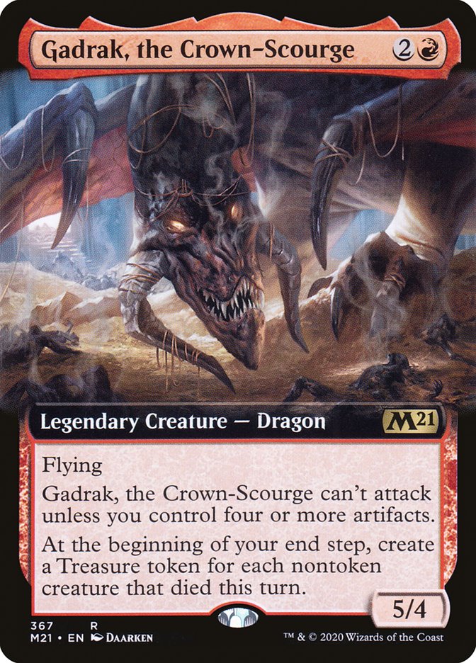 Gadrak, the Crown-Scourge (Extended) [Core Set 2021] | Gamer Loot