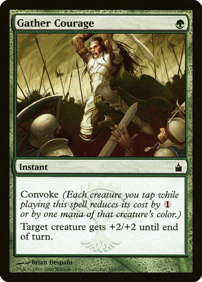 Gather Courage [Ravnica: City of Guilds] | Gamer Loot