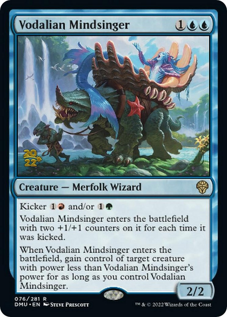 Vodalian Mindsinger [Dominaria United Prerelease Promos] | Gamer Loot