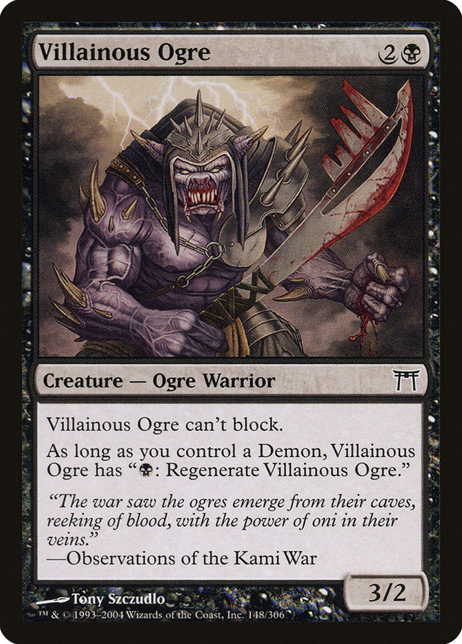 Villainous Ogre [Champions of Kamigawa] | Gamer Loot
