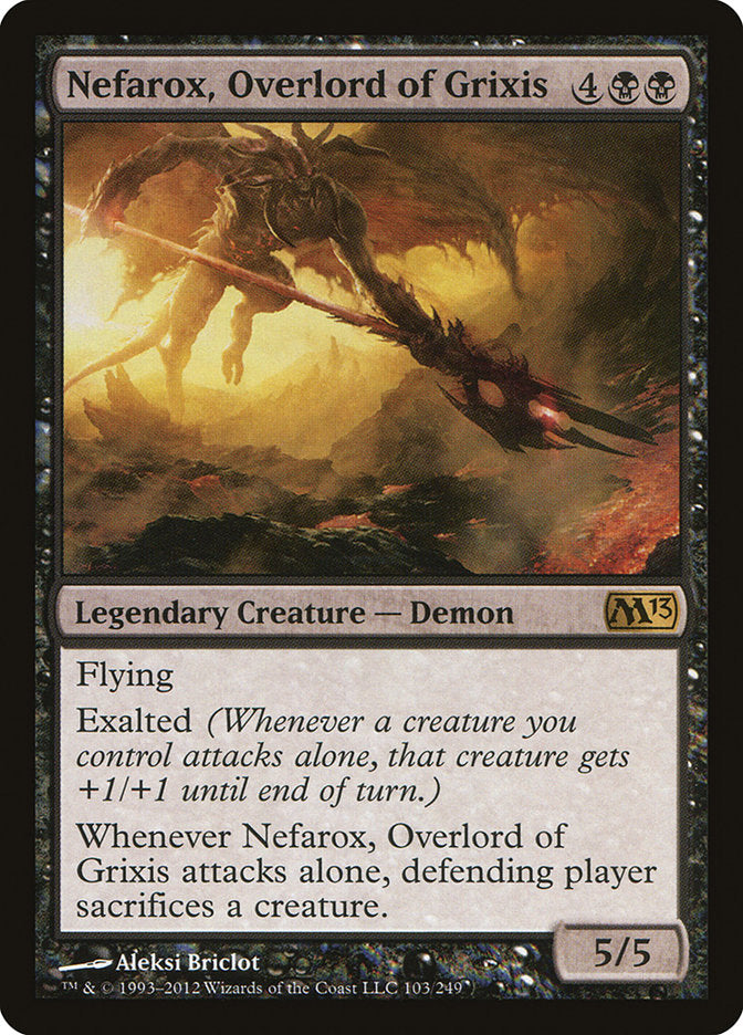 Nefarox, Overlord of Grixis [Magic 2013] | Gamer Loot