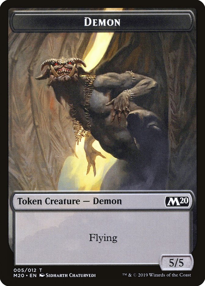 Demon [Core Set 2020 Tokens] | Gamer Loot