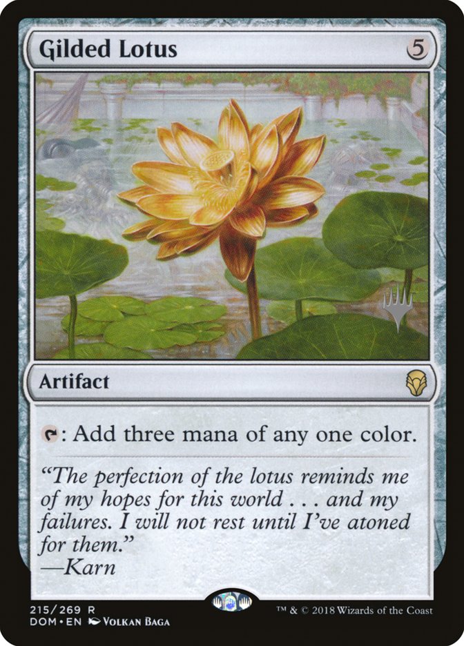 Gilded Lotus (Promo Pack) [Dominaria Promos] | Gamer Loot