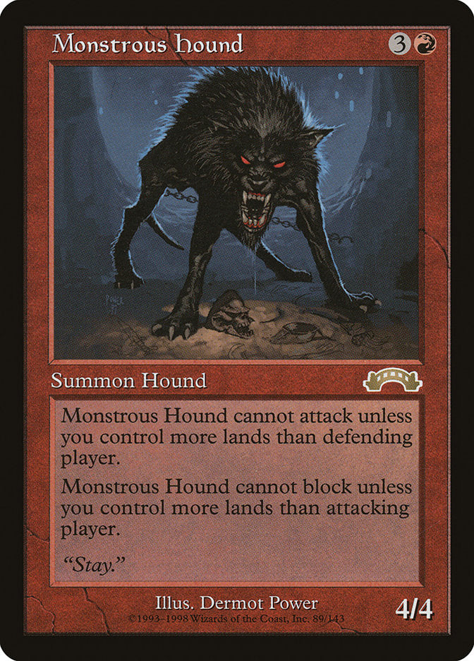 Monstrous Hound [Exodus] | Gamer Loot