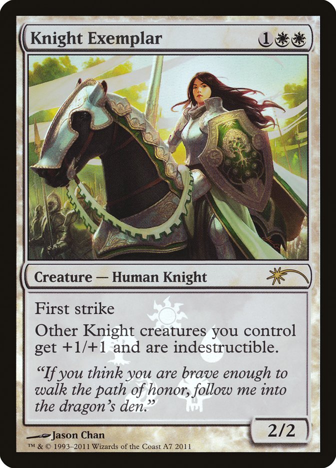 Knight Exemplar [Resale Promos] | Gamer Loot