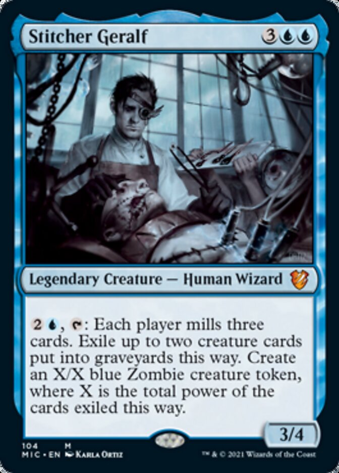 Stitcher Geralf [Innistrad: Midnight Hunt Commander] | Gamer Loot