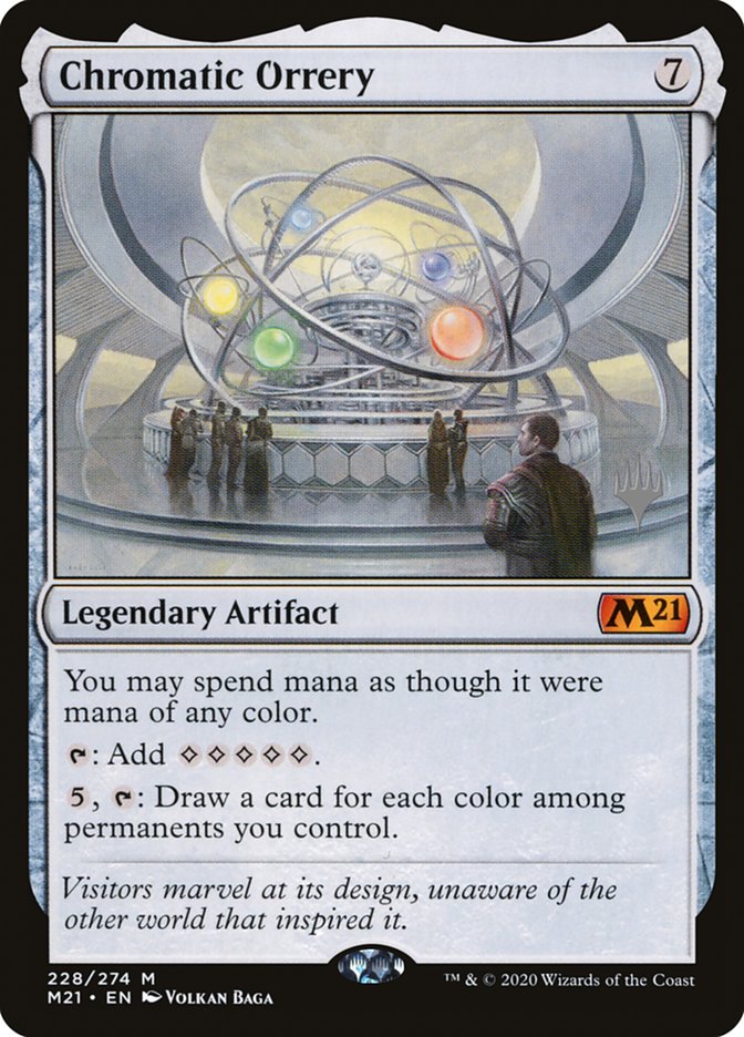 Chromatic Orrery (Promo Pack) [Core Set 2021 Promos] | Gamer Loot