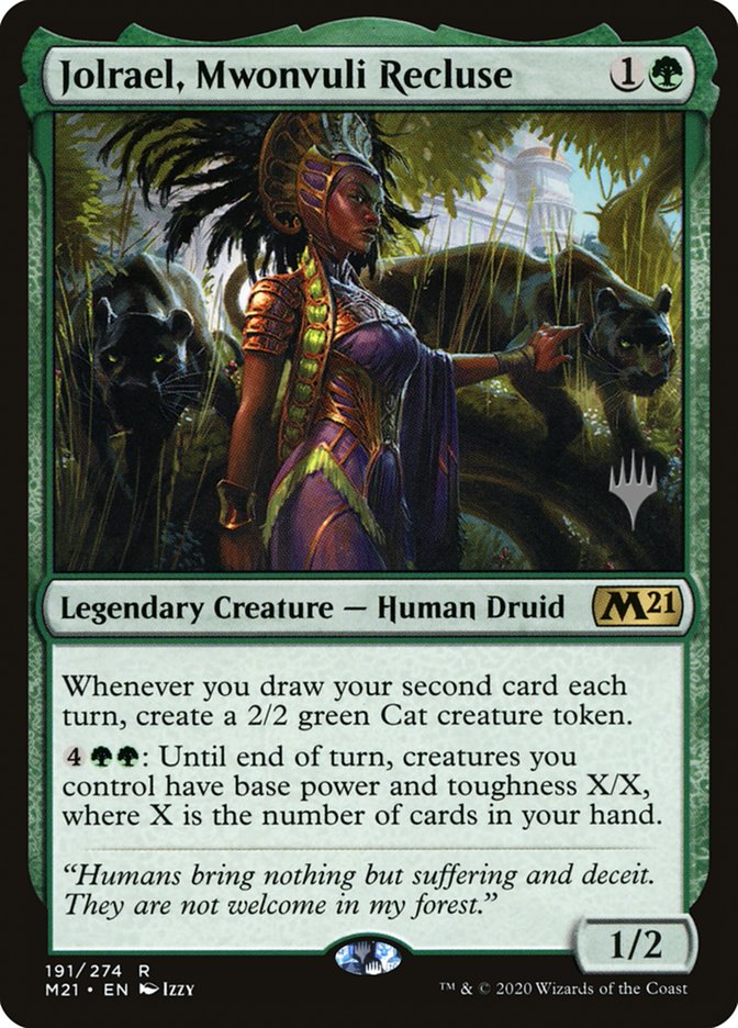 Jolrael, Mwonvuli Recluse (Promo Pack) [Core Set 2021 Promos] | Gamer Loot