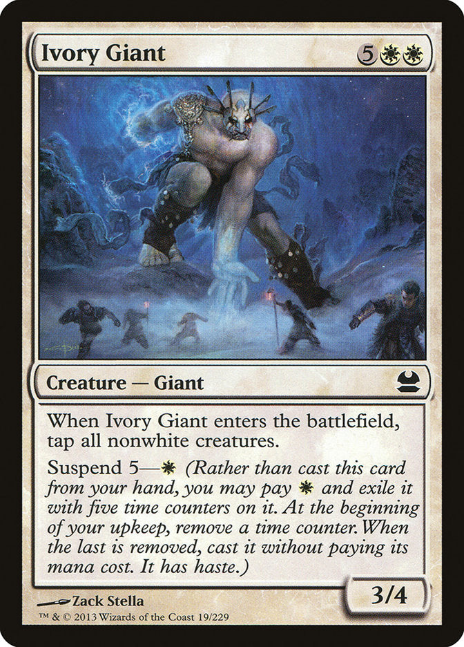 Ivory Giant [Modern Masters] | Gamer Loot