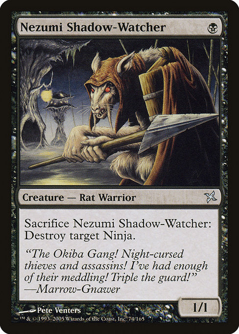 Nezumi Shadow-Watcher [Betrayers of Kamigawa] | Gamer Loot