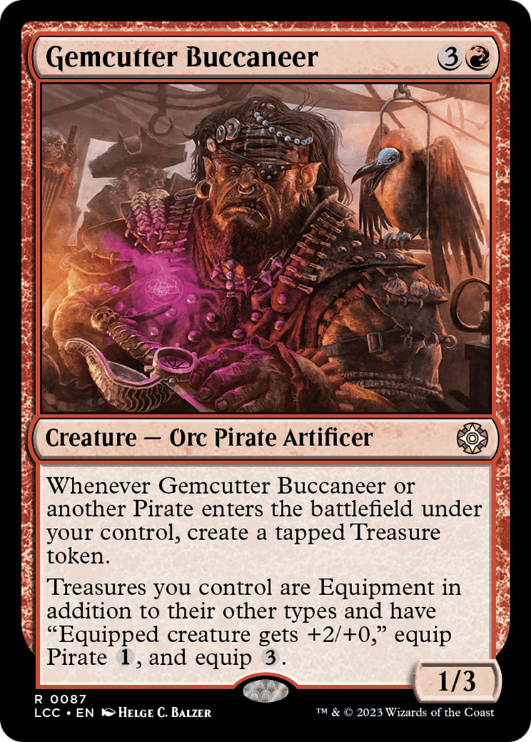 Gemcutter Buccaneer [The Lost Caverns of Ixalan Commander] | Gamer Loot