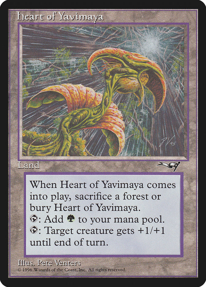 Heart of Yavimaya [Alliances] | Gamer Loot