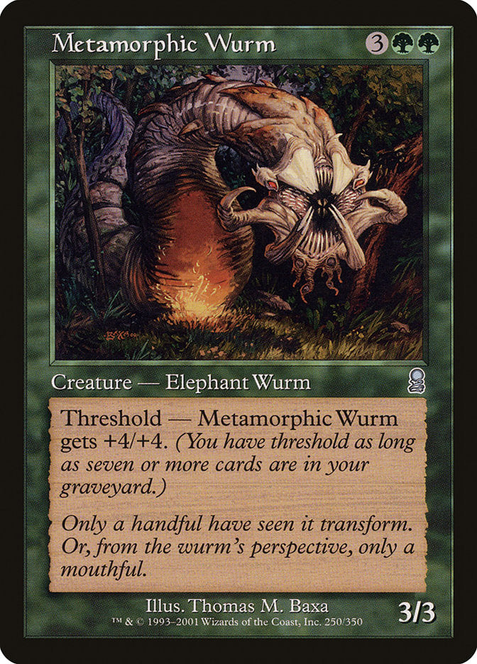 Metamorphic Wurm [Odyssey] | Gamer Loot