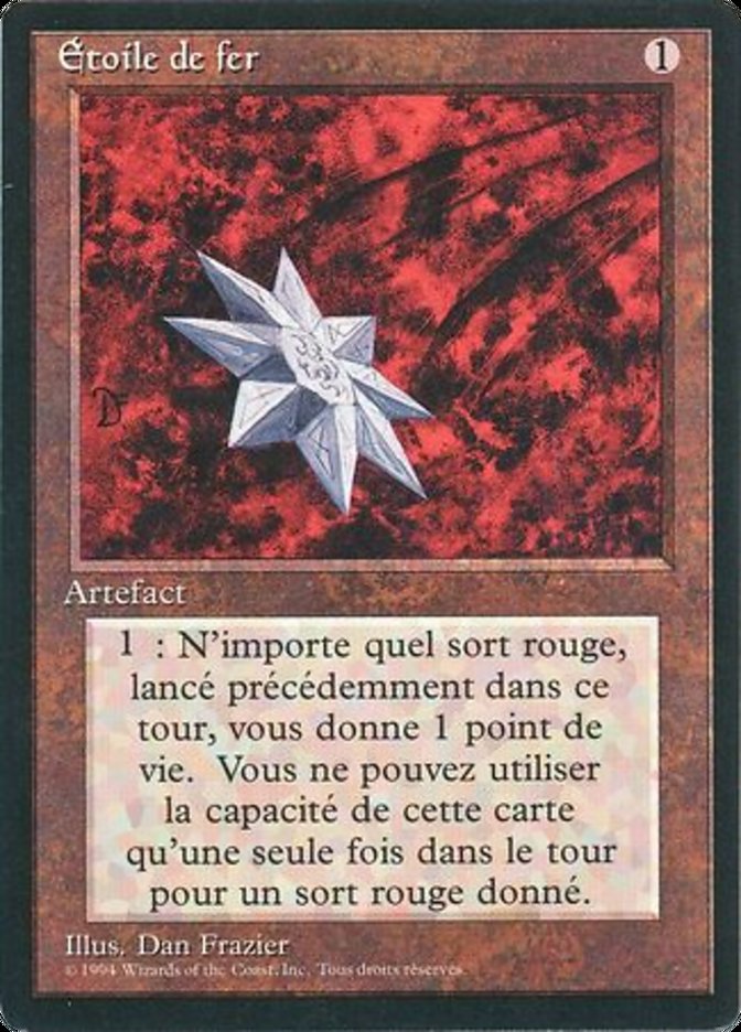 Iron Star [Foreign Black Border] | Gamer Loot