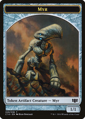 Myr // Pentavite Double-sided Token [Commander 2014 Tokens] | Gamer Loot