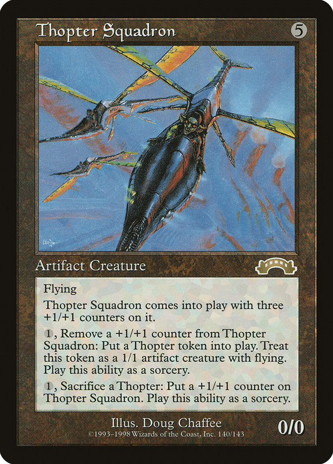 Thopter Squadron [Exodus] | Gamer Loot