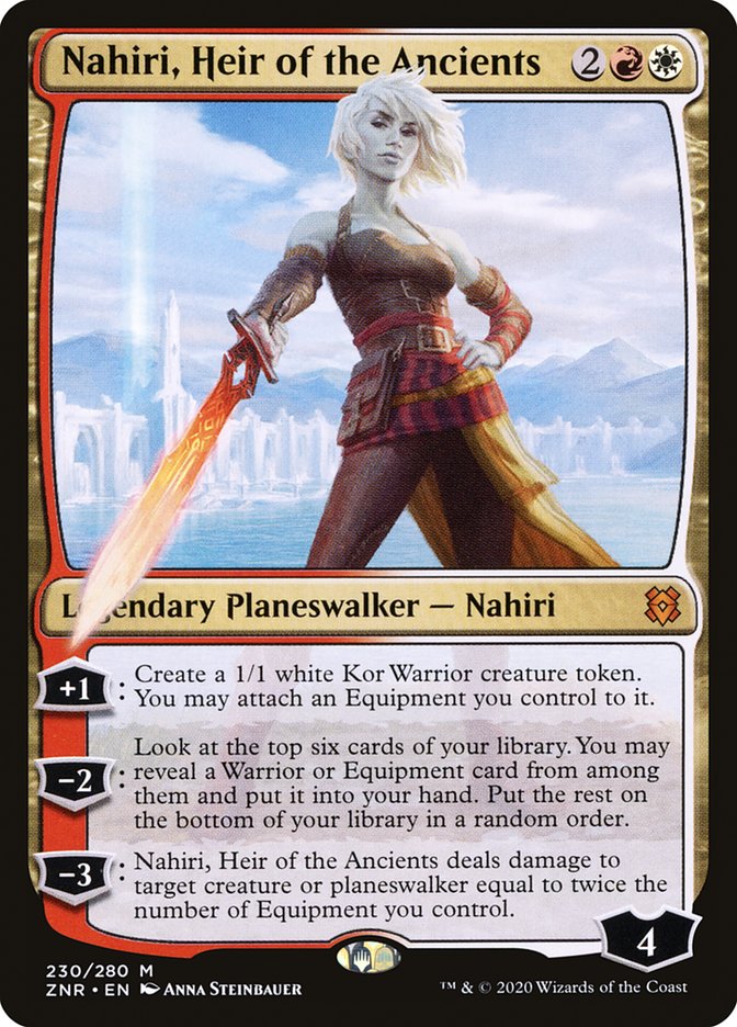 Nahiri, Heir of the Ancients [Zendikar Rising] | Gamer Loot