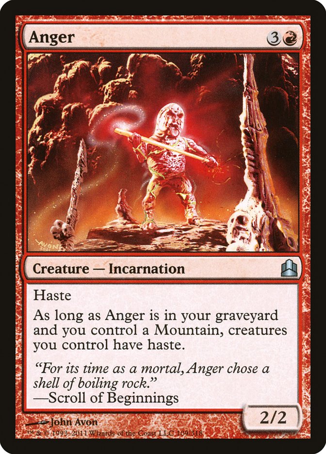 Anger [Commander 2011] | Gamer Loot