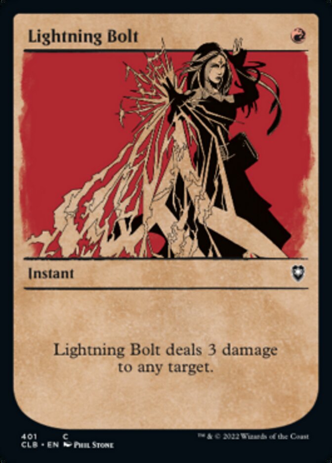 Lightning Bolt (Showcase) [Commander Legends: Battle for Baldur's Gate] | Gamer Loot