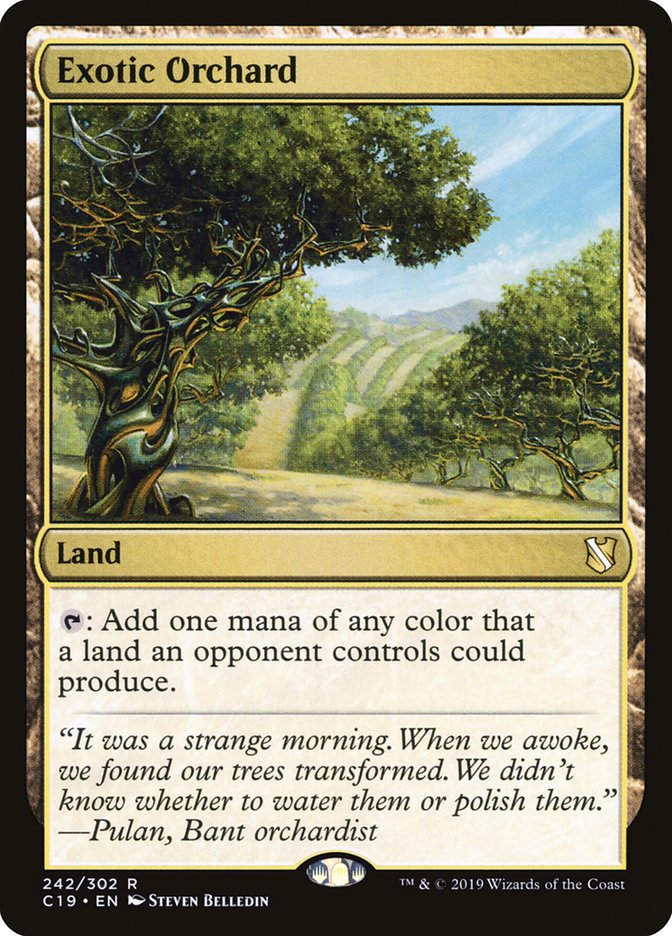 Exotic Orchard [Commander 2019] | Gamer Loot