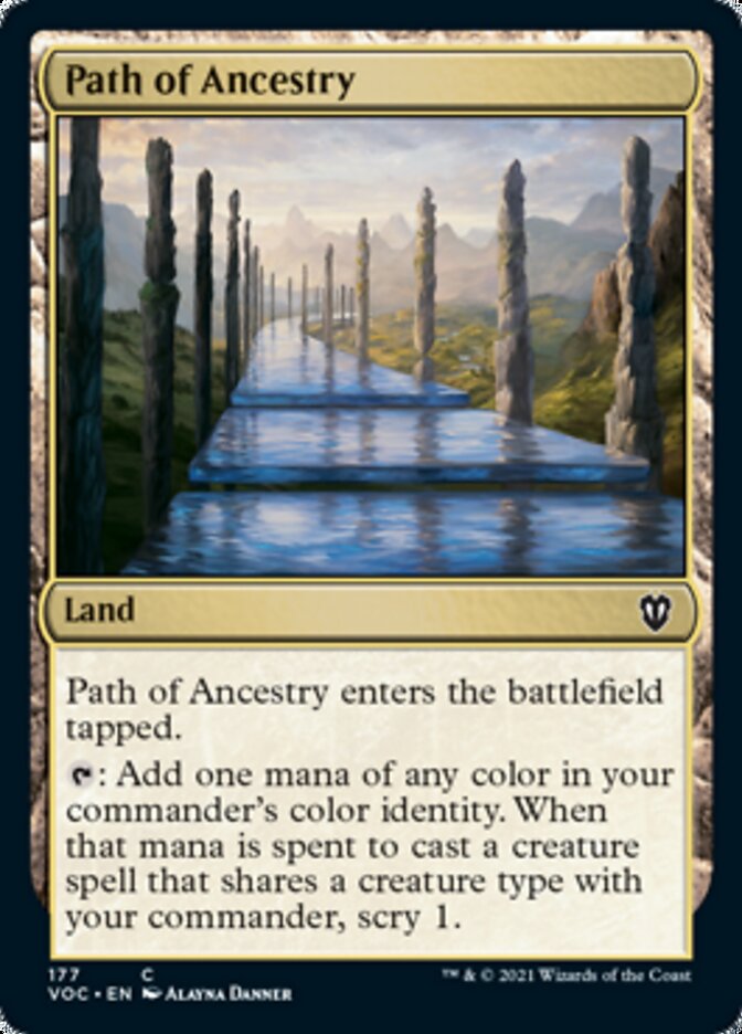 Path of Ancestry [Innistrad: Crimson Vow Commander] | Gamer Loot