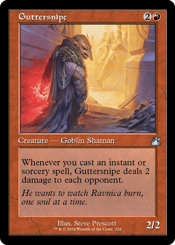 Guttersnipe (Retro Frame) [Ravnica Remastered] | Gamer Loot