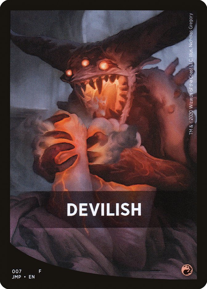 Devilish Theme Card [Jumpstart Front Cards] | Gamer Loot