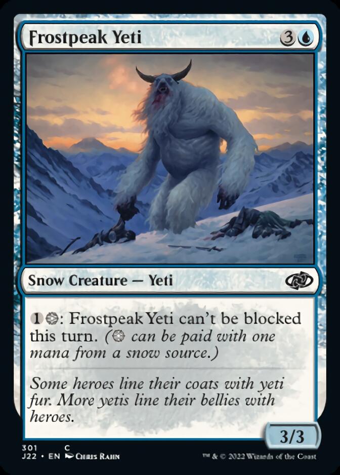 Frostpeak Yeti [Jumpstart 2022] | Gamer Loot