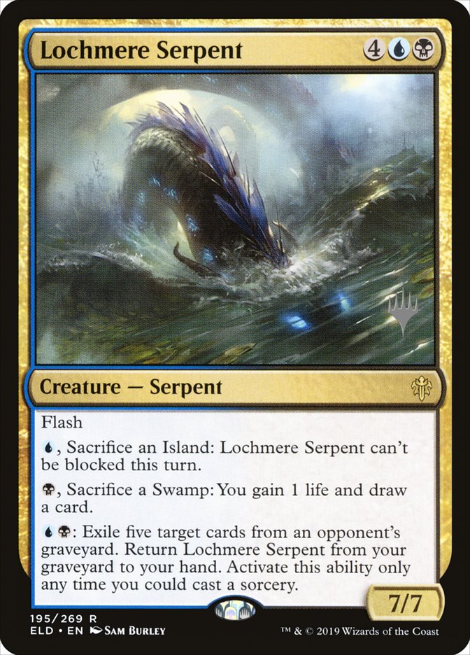 Lochmere Serpent (Promo Pack) [Throne of Eldraine Promos] | Gamer Loot