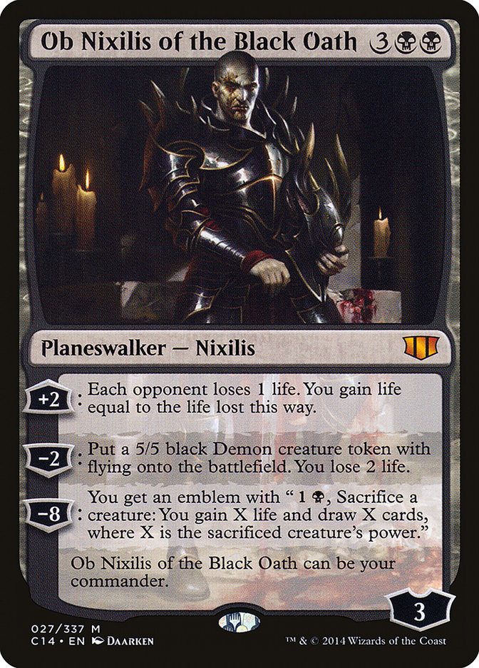 Ob Nixilis of the Black Oath [Commander 2014] | Gamer Loot