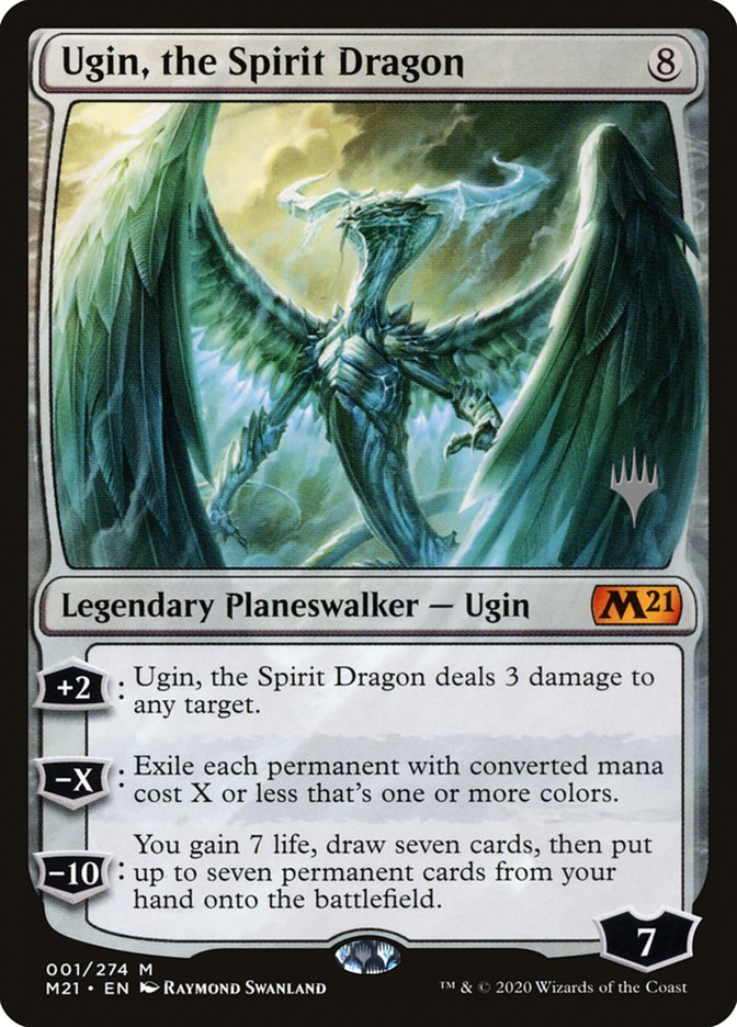 Ugin, the Spirit Dragon (Promo Pack) [Core Set 2021 Promos] | Gamer Loot