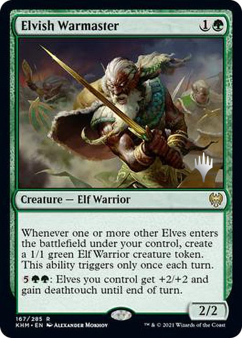 Elvish Warmaster [Kaldheim Promos] | Gamer Loot