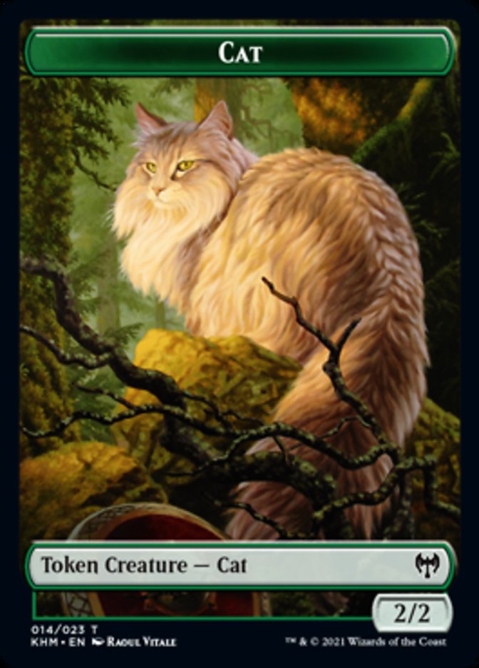 Cat Token [Kaldheim Tokens] | Gamer Loot