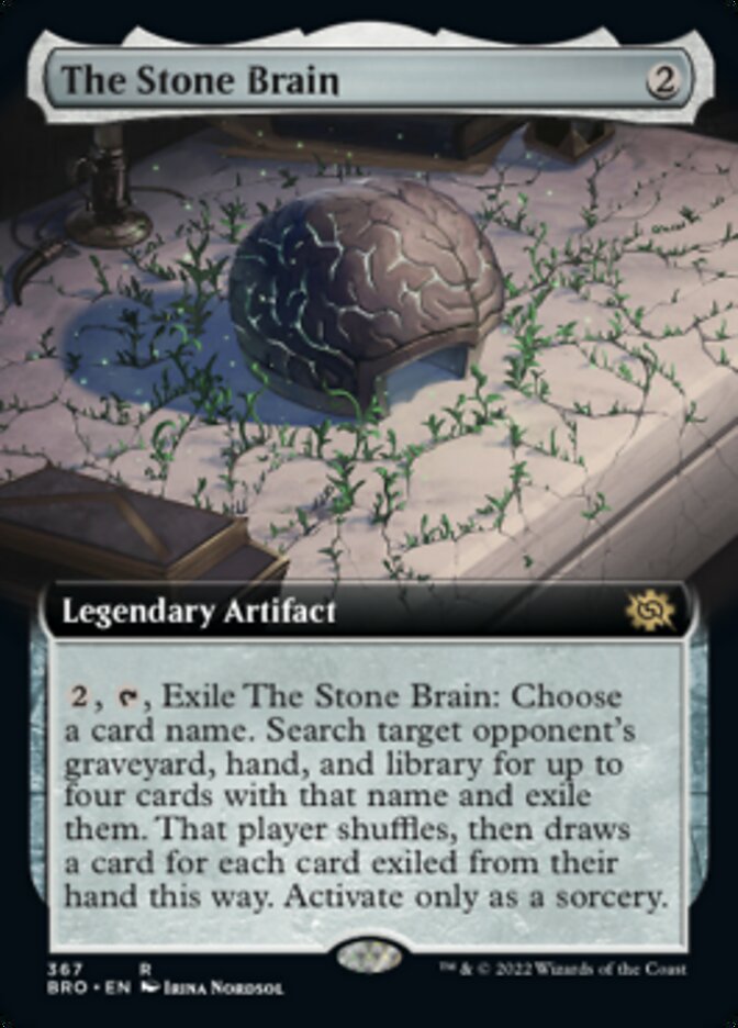 The Stone Brain (Extended Art) [The Brothers' War] | Gamer Loot