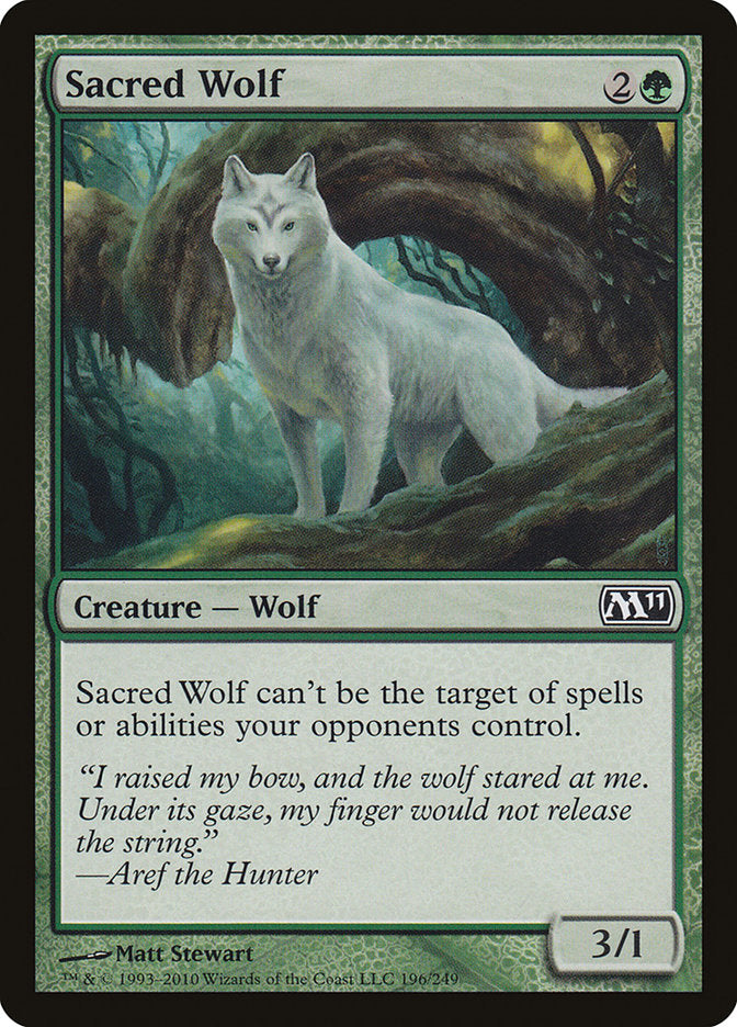 Sacred Wolf [Magic 2011] | Gamer Loot