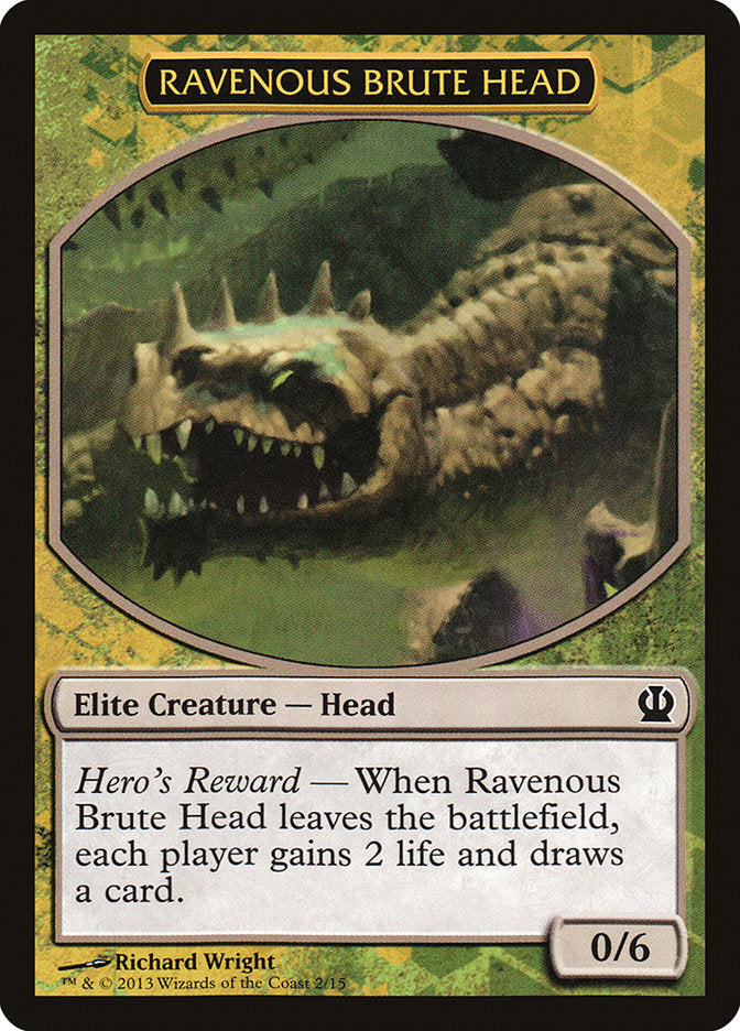 Ravenous Brute Head [Theros Face the Hydra] | Gamer Loot